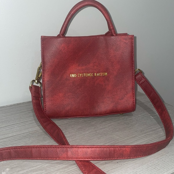Brandon Blackwood Handbags - Brandon Blackwood ESR Tote - Red Denim